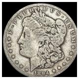 1894-S Silver Morgan Dollar LIGHTLY  CIRCULATED