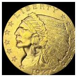 1927 Indian Head Gold $2.50 Quarter Eagle UNCIRCUL