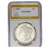 1903 Morgan Silver Dollar PGA MS64