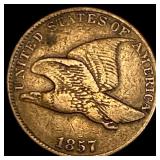 1857 Flying Eagle Cent LIGHTLY CIRCULATED