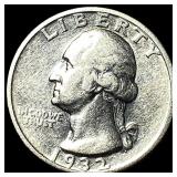 1932-S Silver Washington Quarter UNCIRCULATED