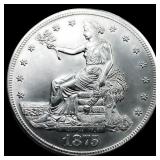 1875-S Silver Trade Dollar