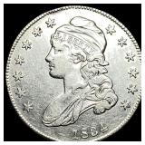 1834 Capped Bust Half Dollar CLOSELY  UNCIRCULATE