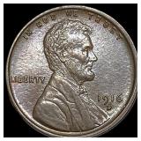 1916-D Lincoln Wheat Cent CHOICE BU