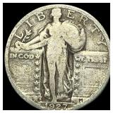 1927-S Silver Standing Liberty Quarter NICELY  CI