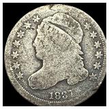 1837 Capped Bust Dime NICELY CIRCULATED