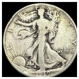 1919-D Walking Liberty Half Dollar NICELY  CIRCUL