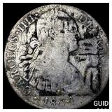 1804 Colonial Spain Silver 8 Reales Punchmarked NE