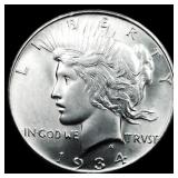 1934-S Silver Peace Dollar