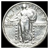 1920-S Silver Standing Liberty Quarter  CLOSELY U