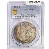 1892-S Morgan Silver Dollar PCGS XF40