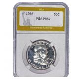 1956 Franklin Half Dollar PGA PR67