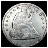 1860-O Seated Liberty Dollar