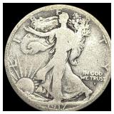 1917-S Walking Liberty Half Dollar NICELY  CIRCUL