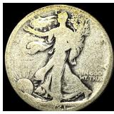 1944-D Silver Walking Liberty Half Dollar NICELY C