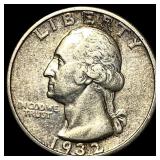 1932-S Silver Washington Quarter CLOSELY UNCIRCULA