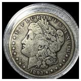 1893 Silver Morgan Dollar LIGHTLY CIRCULATED