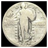 1927-S Silver Standing Liberty Quarter NICELY  CI