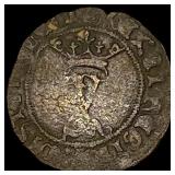 Spain Ferdinand and Isabel 1474-1504 Billon Denie