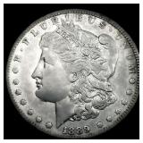 1889-CC Morgan Silver Dollar