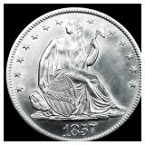 1857-O Seated Liberty Half Dollar