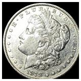 1878 Silver Morgan Dollar CHOICE AU