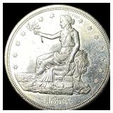 1875-S Silver Trade Dollar UNCIRCULATED