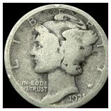 1927 Mercury Dime NICELY CIRCULATED