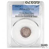 1947-S Roosevelt Dime PCGS MS67 FB Omaha Bank