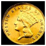 1874 $3 Gold Piece