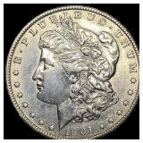 1901-S Silver Morgan Dollar NEARLY  UNCIRCULATED