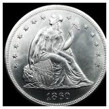 1861-O Seated Liberty Dollar