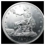 1874-CC Silver Trade Dollar