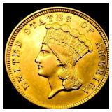 1854 $3 Gold Piece