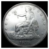 1873-CC Silver Trade Dollar