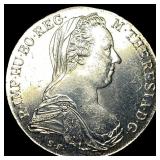 1780 Silver Maria Theresa Thaler (Restrike) GEM BU