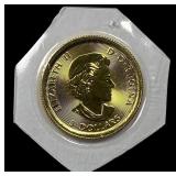 2014 Canada 1/10 oz Gold $5 Bald Eagle UNCIRCULATE