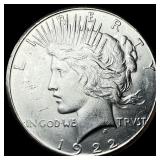 1922 Silver Peace Dollar UNCIRCULATED