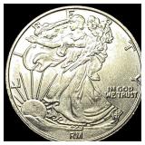 Walking Liberty half dollar '.999 Fine Silver' a