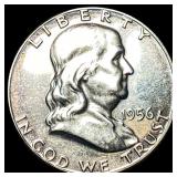 1956 Silver Half Dollar Franklin CHOICE PROOF