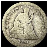 1841 Seated Liberty Silver Quarter NICELY CIRCULAT
