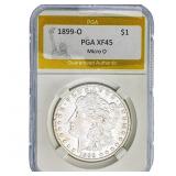 1899-O Morgan Silver Dollar PGA XF45 Micro O