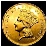 1874 $3 Gold Piece