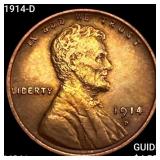 1914-D Wheat Cent UNCIRCULATED