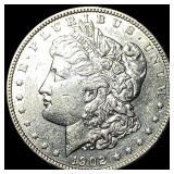 1902 Morgan Silver Dollar CLOSELY UNCIRCULATED