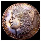 1884-S Morgan Silver Dollar
