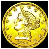 1856 Gold $2.50 Liberty Head Quarter Eagle CHOICE