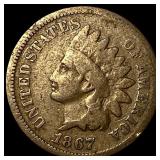 1867 Indian Head Cent HIGH GRADE