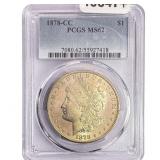 1878-CC Morgan Silver Dollar PCGS MS62