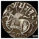 700-1000 AD India Rajput Silver Jital NEARLY UNCIR